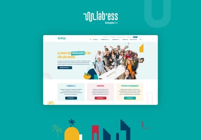 Conception et développement du site web - Lab'ess - Application web