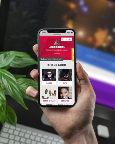 AT Bookings custom WordPress development - Website Creatie
