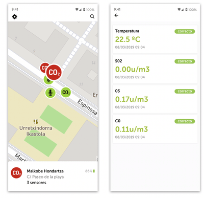 Desarrollo de App Hirisens - App móvil
