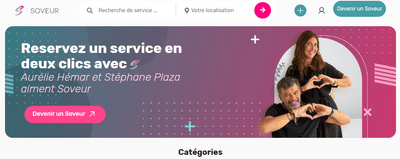 Accompagnement digital du startup - Marketplace - Application web