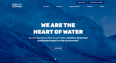 Website Optimization & Global CleanTech Marketing - Website Creation