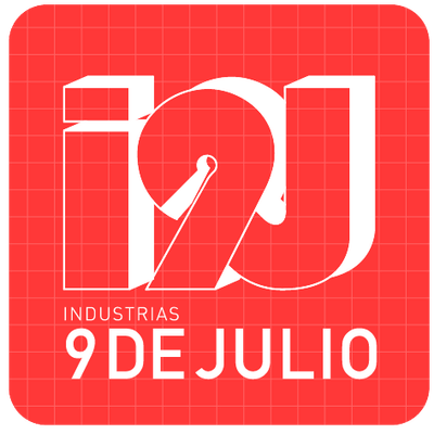 Industrias 9 de Julio: identidad corporativa industrial - Branding y posicionamiento de marca