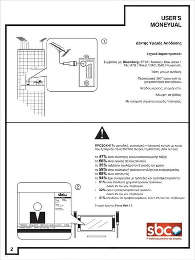 SBC USER'S MANUAL AERIAL - Advertising