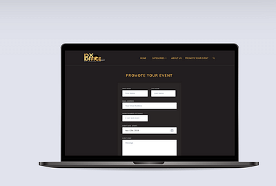 Events ticketing - Web Application