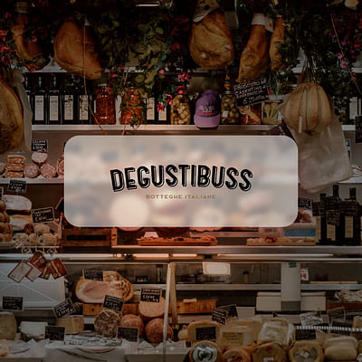 Degustibuss Botteghe Italiane - Brand Sito Custom - Applicazione web