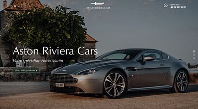 Aston Riviera Cars - Design & graphisme