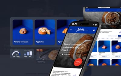 Website Design, SEO & E-Commerce for Juliette Boulangerie - Webseitengestaltung