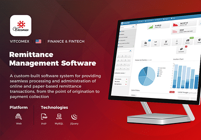 Remittance Management Software - Développement de Logiciel