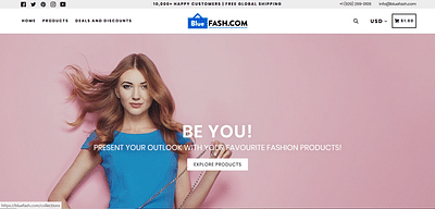 Web Development for a Fashion Store