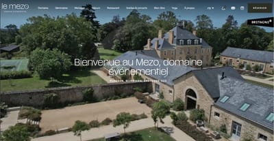 Création d’un site WordPress pour un domaine hôtelier premium - Création de site internet