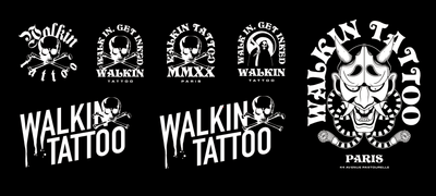 Tattoo shop Logo & Identity - Markenbildung & Positionierung
