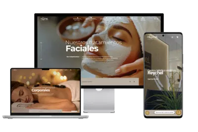Diseño web Clínica estética Reychel - Administración web