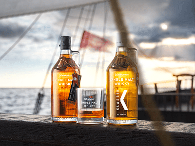 Brand Identity für Störtebeker Whisky - Verpackungsdesign