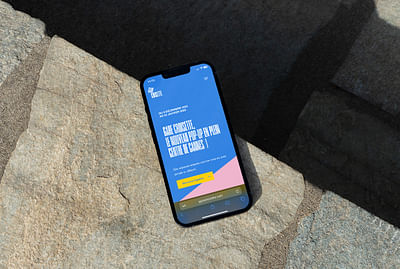 Site internet Gare croisette - Design & graphisme