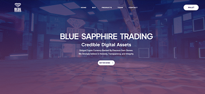 BLUE SAPPHIRE TRADING - Développement de Logiciel