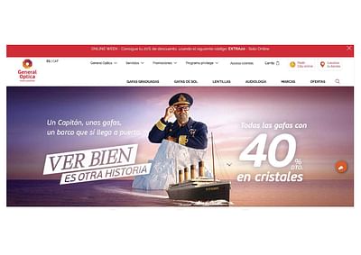 PPC para General Óptica - Online Advertising