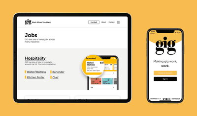 Gig - Human Resource App - Mobile App