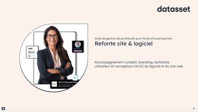 Datasset - Création Logiciel & Site - Ergonomie (UX/UI)