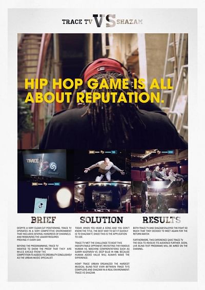 Trace vs Shazam - Advertising