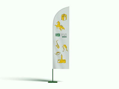 Uitpas Dender - logo Ontwerp - Branding y posicionamiento de marca