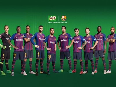 Barça Milo Event - Branding y posicionamiento de marca