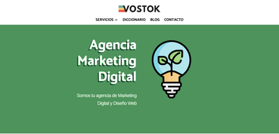 Diseño web y seo de vostok - E-commerce