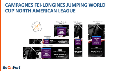 Campagnes FEI-Longines Jumping World Cup - Digital Strategy