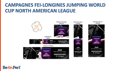 Campagnes FEI-Longines Jumping World Cup - Digitale Strategie
