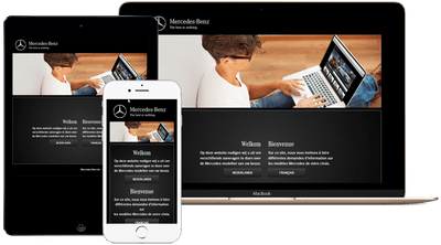 Site d'acquisition de prospects - Application web