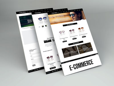Création d'e-commerce pour un client - Webseitengestaltung