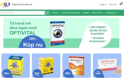 Online strategy for an optician store - Ontwerp
