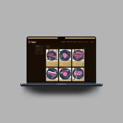 Grillax Steakhouse: webshop voor premium vlees - Website Creatie