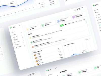 Qubi, gestionale per la ristorazione - Applicazione web