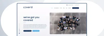 Cover'd | KBC verzekeringen | Bedrijfswebsite - Création de site internet