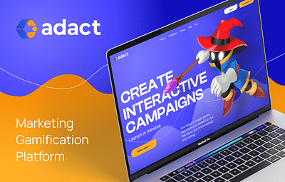 Adact | Marketing Gamification Platform - Webanwendung