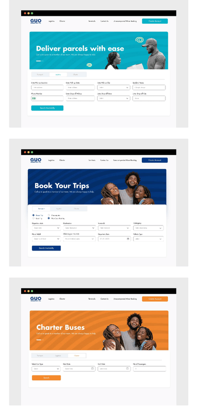 GUO Web and Mobile Application - Mobile App