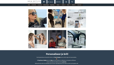 New Optics - Création de site internet