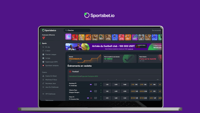 Sportsbet - Plateforme de Paris Sportifs en Ligne avec Cryptomonnaie - Création de site internet