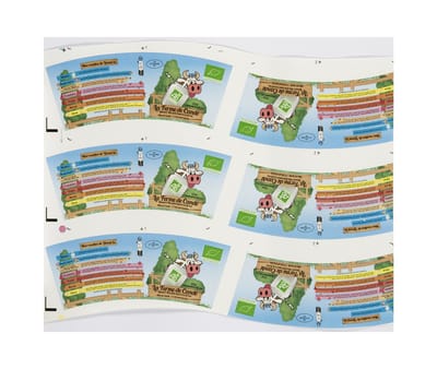 Services de pré-presse pour La Ferme de Candé avec Schisler Packaging - Verpackungsdesign