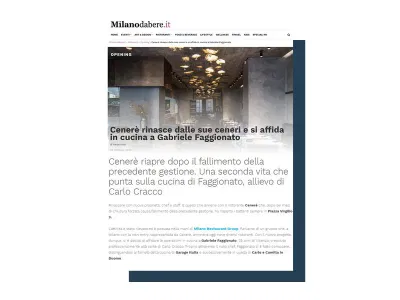 Ufficio Stampa e Influencer Marketing per Milano Restaurant Group - Pubbliche Relazioni (PR)