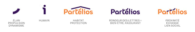 Branding Partélios - Design & graphisme