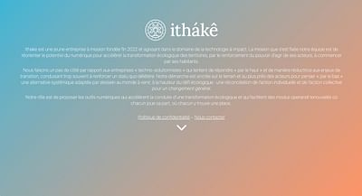 Reviving Ithake's Ecological Platform - Digital Strategy