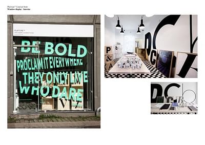 Playtype Type Foundry & Concept Store, 4 - Publicidad