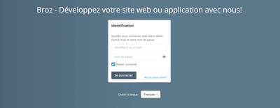 Réseau social privé - Mobile App