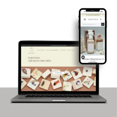 Maison Illi - Site internet e-commerce - Website Creatie