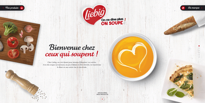 LIEBIG.FR - CONTINENTAL FOODS - Création de site internet