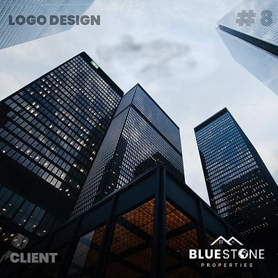 Bluestone Properties Branding - Grafikdesign