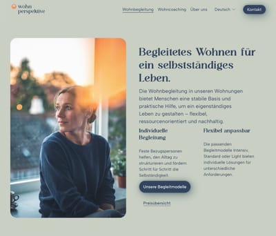 Einladende, mehrsprachige Webseite für Sozialunternehmen - Website Creation