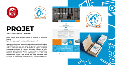 création de site web et branding - Website Creation