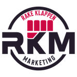 Rake klappen marketing logo